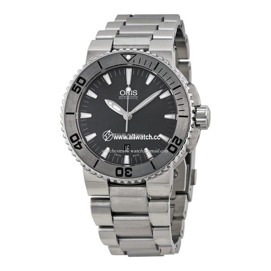Oris 01 733 7653 4153-07 8 26 01PEB Aquis Mens Automatic Stainless Steel