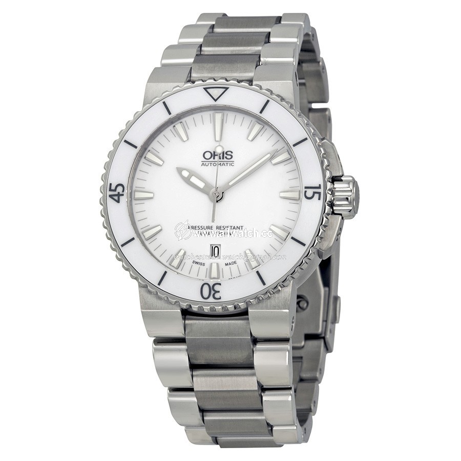 Oris 01 733 7653 4156-07 8 26 01PEB Aquis Mens Automatic Stainless Steel