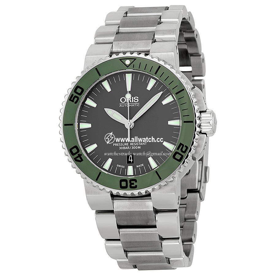 Oris 01 733 7653 4157-07 8 26 01PEB Aquis Mens Automatic Stainless Steel