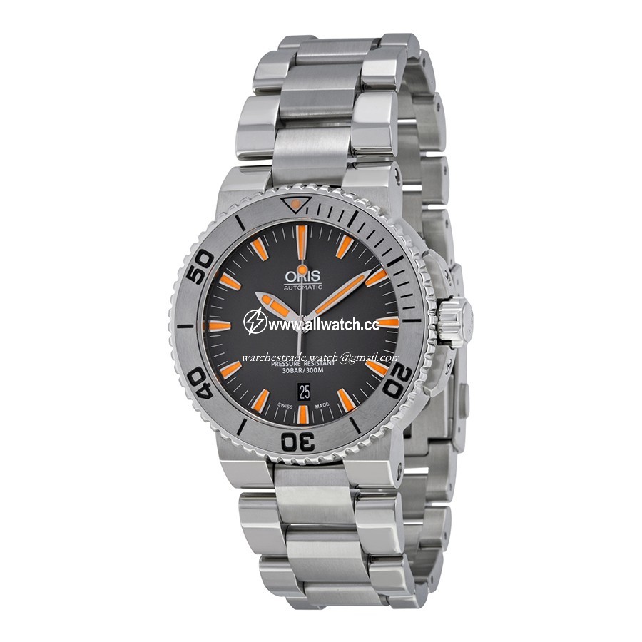 Oris 01 733 7653 4158-07 8 26 01 PEB Aquis Mens Automatic Stainless Steel