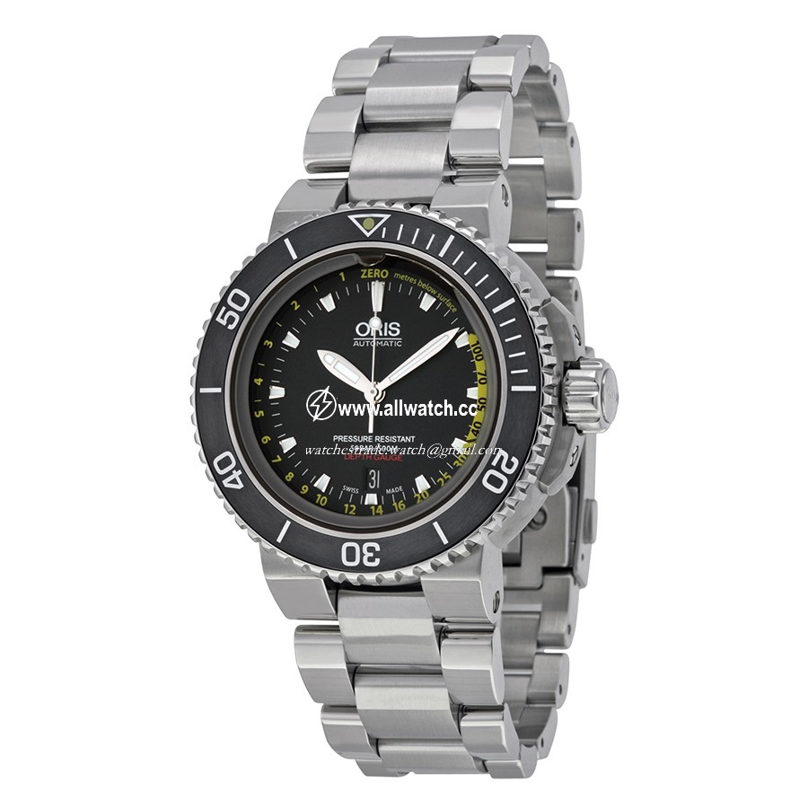 Oris 01 733 7675 4154-SET Aquis Mens Automatic Stainless Steel