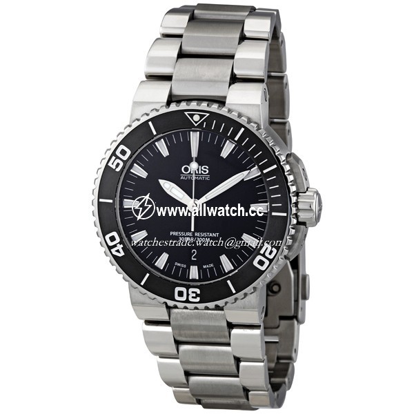 Oris 733-7653-4154MB Aquis Mens Automatic Stainless Steel