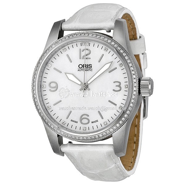 Oris 01 733 7649 4966 07 5 19 67 Big Crown Ladies Automatic Stainless Steel