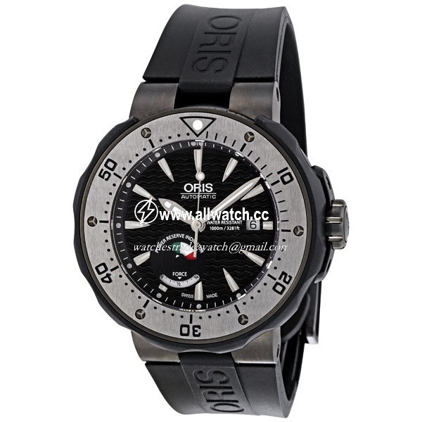 Oris 01 667 7645 7284-Set Divers Mens Automatic Grey-tone Titanium