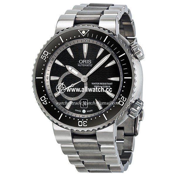 Oris 01 743 7638 7454-07 8 24 70PEB Divers Mens Automatic Titanium