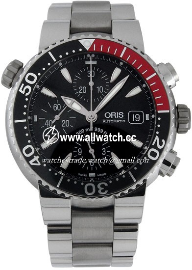 Oris 674-7542-7154MB Divers Mens Automatic Titanium