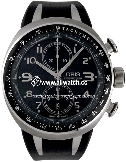 Oris 673-7587-7084RS TT3 Mens Automatic Titanium case