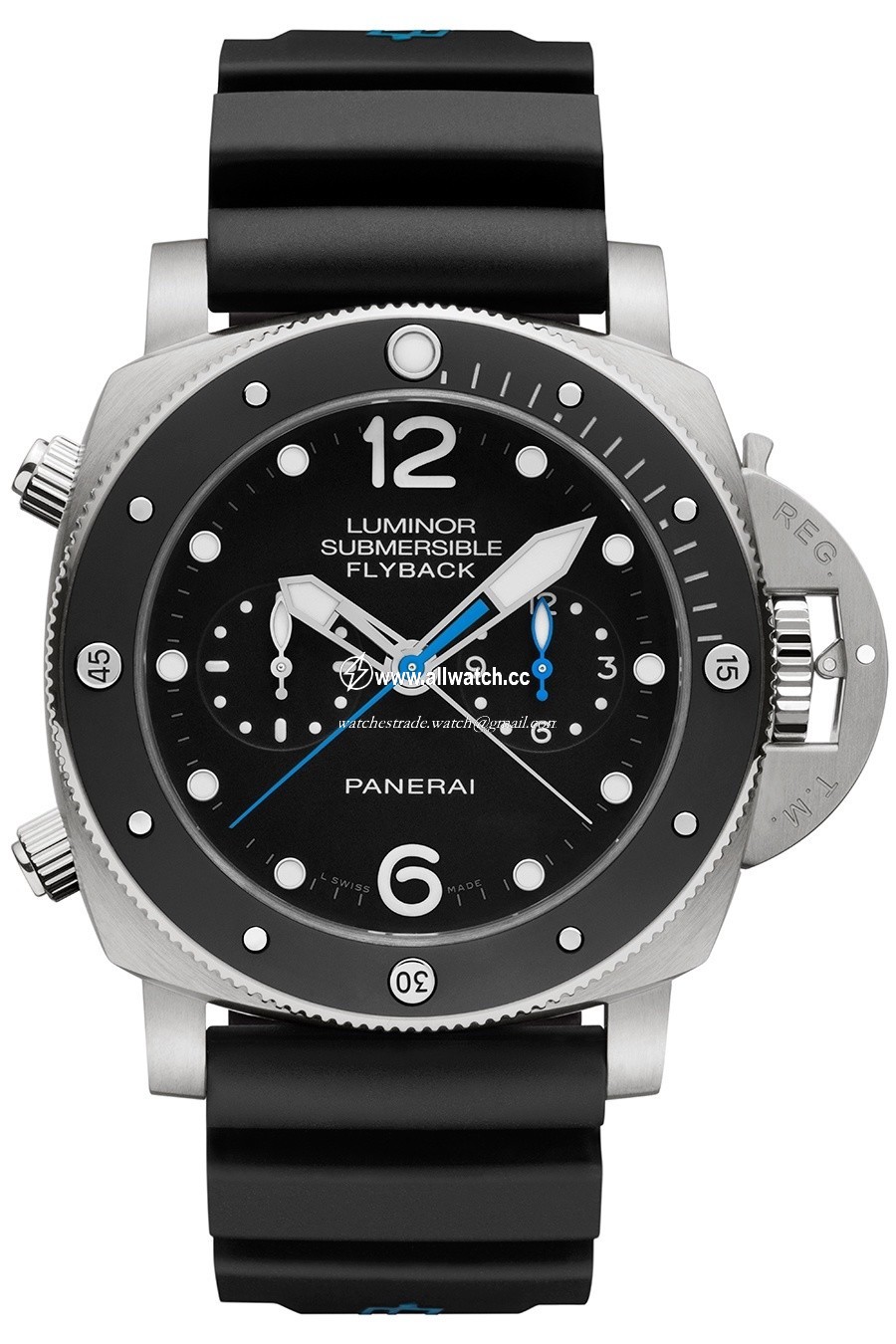 Panerai PAM00615 Luminor 1950 Mens Automatic Brushed Titanium