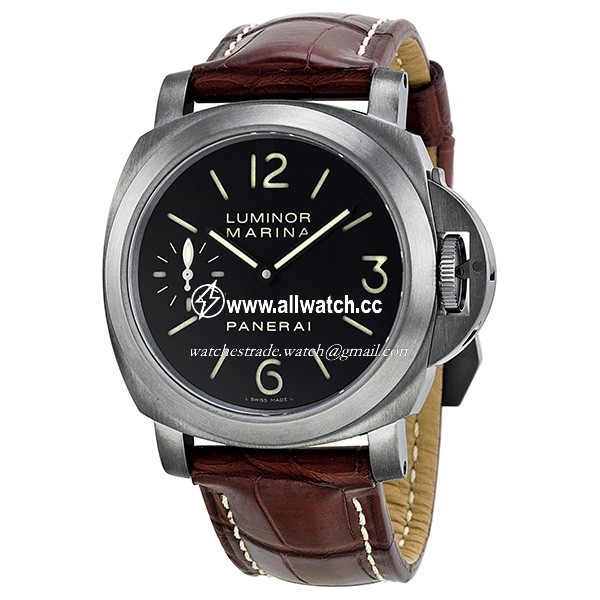 Panerai PAM00177 Luminor Mens Hand Wind Titanium