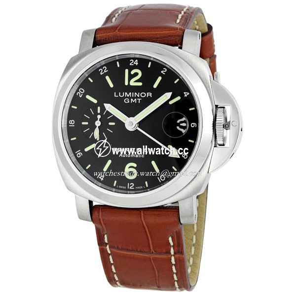 Panerai PAM00244 Luminor Mens Automatic Polished Stainless Steel