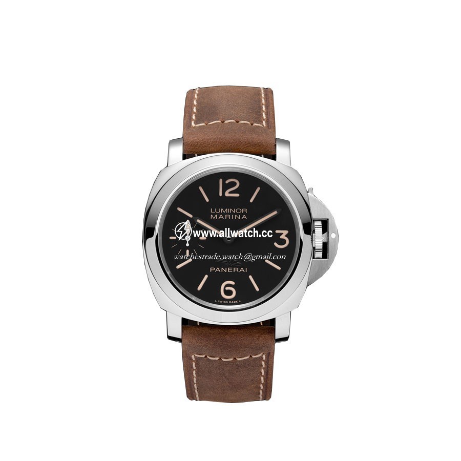 Panerai PAM00466 Luminor Mens Hand Wind Stainless Steel