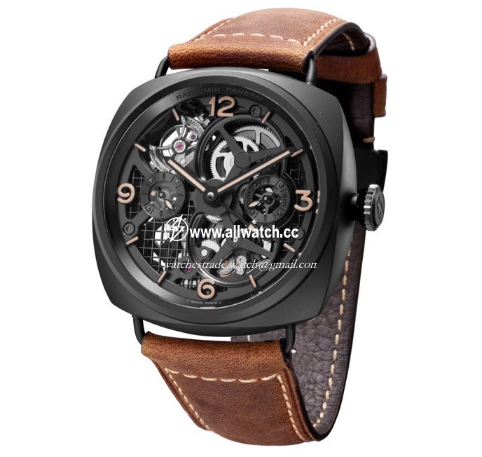 Panerai PAM00350 Radiomir Mens Hand Wind Black Ceramic