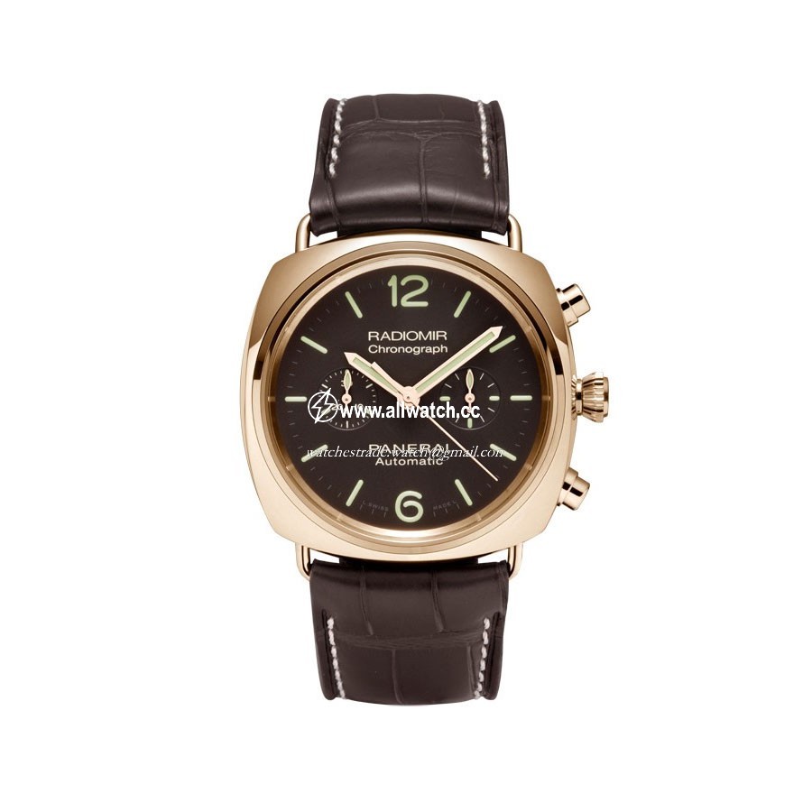 Panerai PAM00377 Radiomir Mens Automatic 18kt Pink Gold