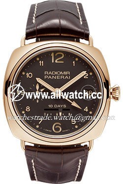 Panerai PAM00497 Radiomir Mens Automatic 18 kt Rose Gold