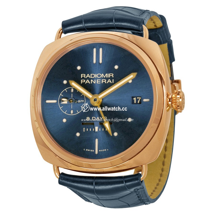 Panerai PAM00538 Radiomir Mens Hand Wind 18Kt Red Gold