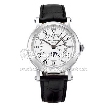 Patek Philippe 5059G Mens Automatic 18kt White Fold