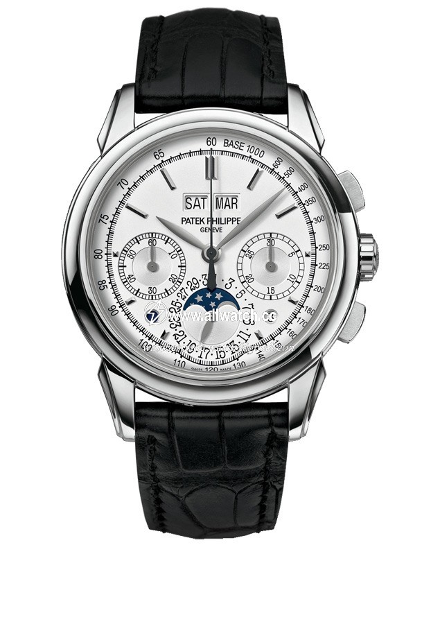 Patek Philippe 5270G-013 Mens Hand Wind 18K White Gold