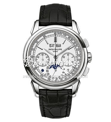 Patek Philippe 5270G-018 Mens Hand Wind 18K White Gold