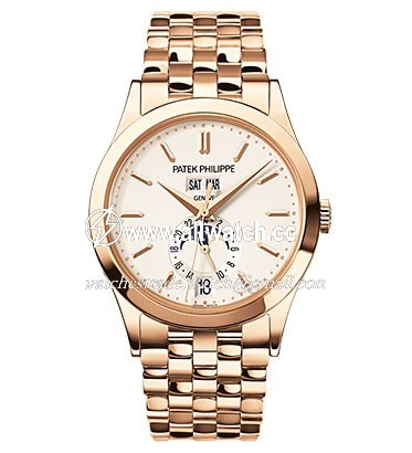 Patek Philippe 5396-1R-010 Mens Hand Wind 18kt Rose Gold