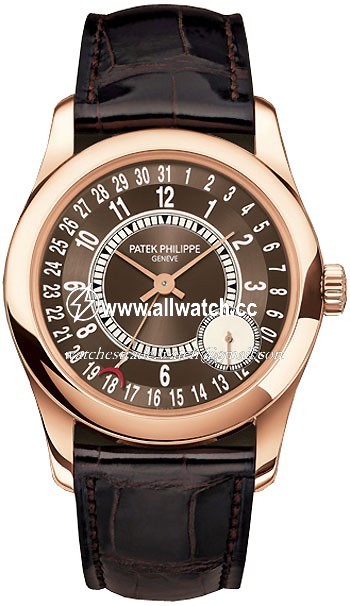 Patek Philippe 6000R-001 Mens Automatic 18K Rose Gold
