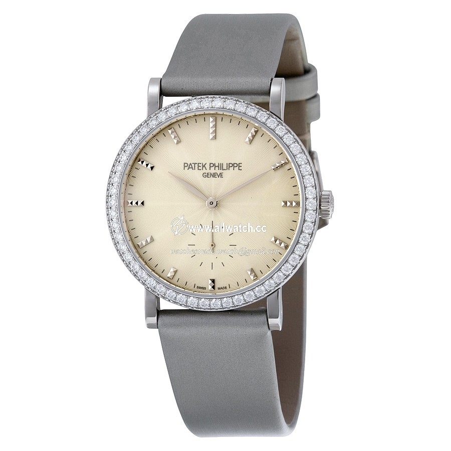 Patek Philippe 7120G-001 Ladies Hand Wind 18kt White Gold