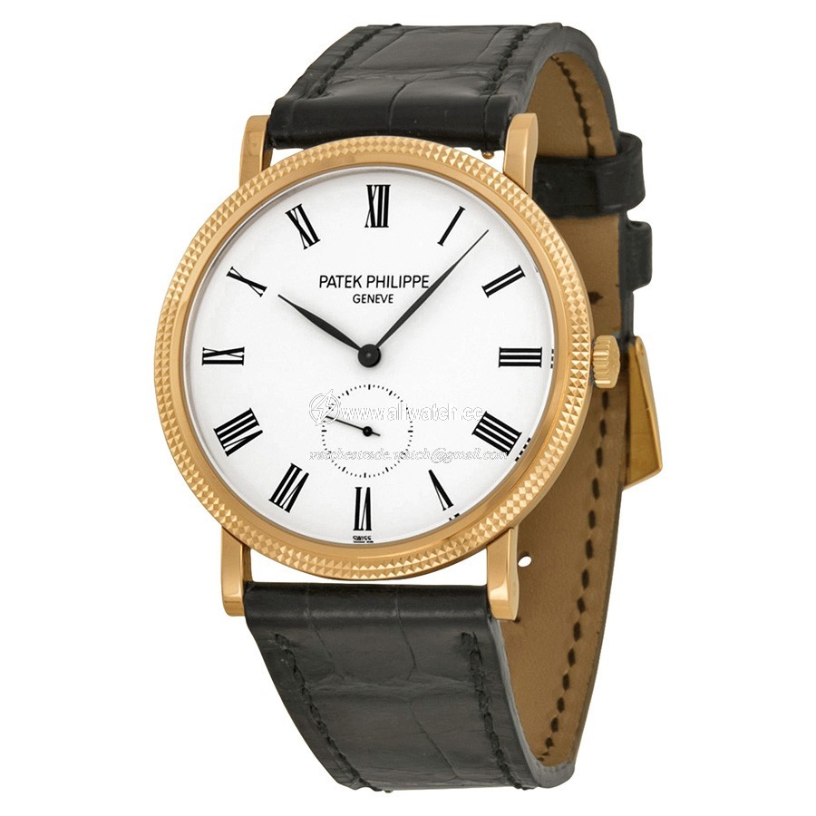 Patek Philippe 5119R Calatrava Mens No 18kt Rose Gold