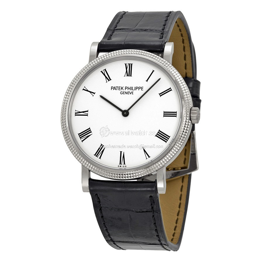 Patek Philippe 5120G-001 Calatrava Mens Automatic 18k White Gold