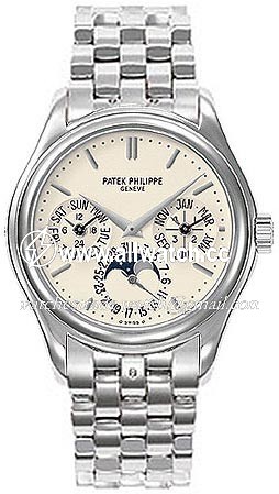 Patek Philippe 5136-1G Calatrava Mens Automatic 18kt White Gold