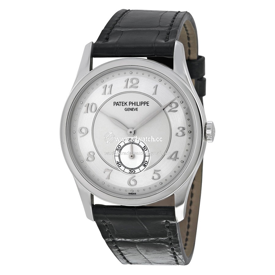 Patek Philippe 5196P-001 Calatrava Mens Hand Wind 950 Platinum
