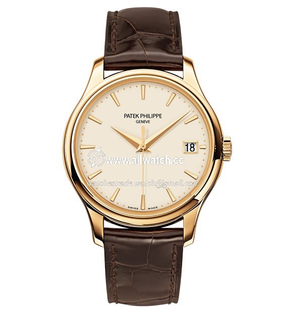 Patek Philippe 5227J Calatrava Mens Automatic 18kt Yellow Gold