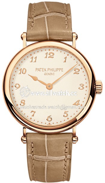Patek Philippe 7200R Calatrava Ladies Automatic 18k Rose Gold