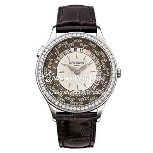 Patek Philippe 7130G-010 Complications Mens Hand Wind 18Kt White Gold