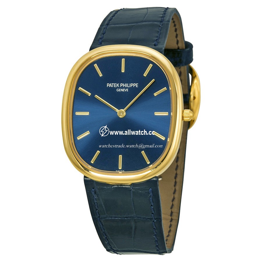 Patek Philippe 3738-100J Golden Ellipse Mens Automatic 18kt Yellow Gold