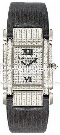 Patek Philippe 4910G Twenty~4 Ladies Quartz 18kt White Gold