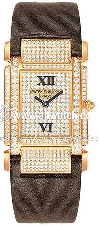 Patek Philippe 4910R Twenty~4 Ladies Quartz 18kt Rose Gold