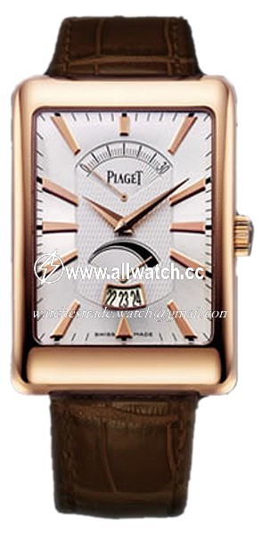 Piaget -GOA33062 Black Tie Mens Automatic 18k Rose Gold