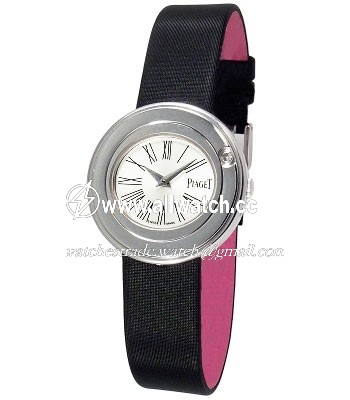 Piaget G0A35083 Ladies Quartz 18kt White Gold Case with 1 Diamond Accent