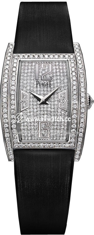 Piaget G0A37091 Ladies Quartz 18kt White Gold Set with 110 Diamonds (0.5 ct)