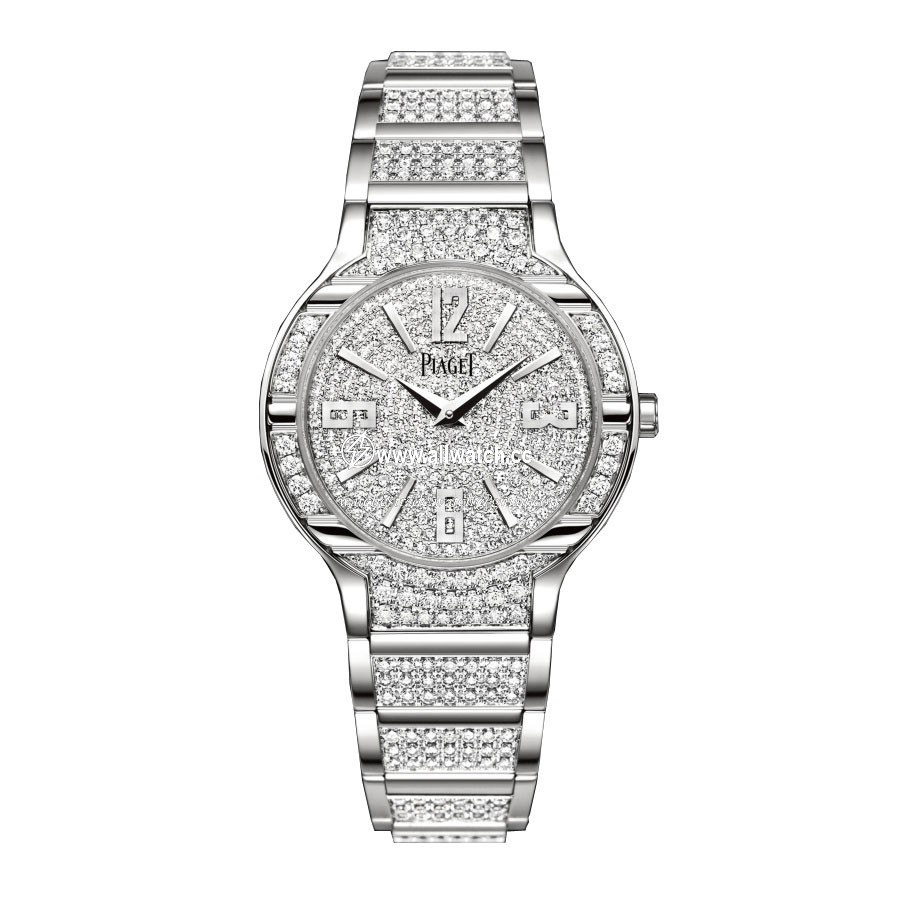 Piaget GOA36234 Ladies Quartz 18K White Gold