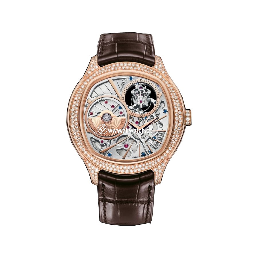 Piaget GOA38058 Mens Automatic 18K Rose Gold