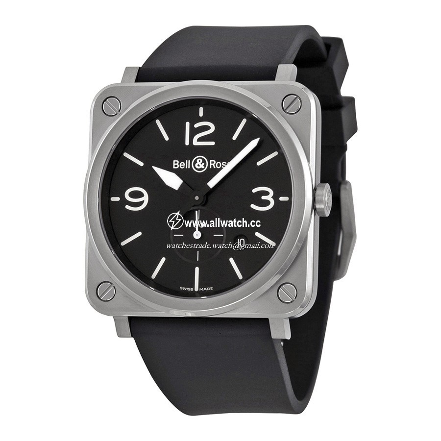 Bell & Ross BRS-BLC-ST Mens Quartz Stainless Steel