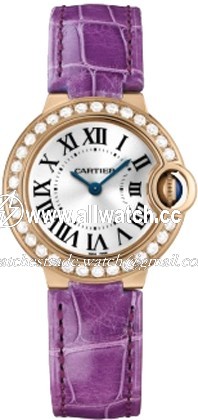 Cartier WE900251 Ballon Bleu de Cartier Ladies Quartz 18k Rose Gold