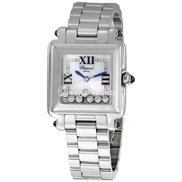 Chopard 278349-3006MOP Happy Sport Ladies Quartz Stainless Steel
