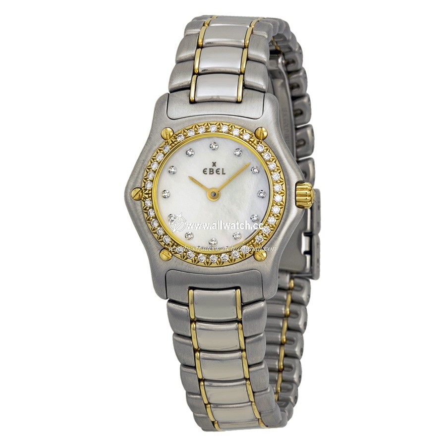 Ebel 1090910-9960P 1911 Ladies Quartz Stainless Steel