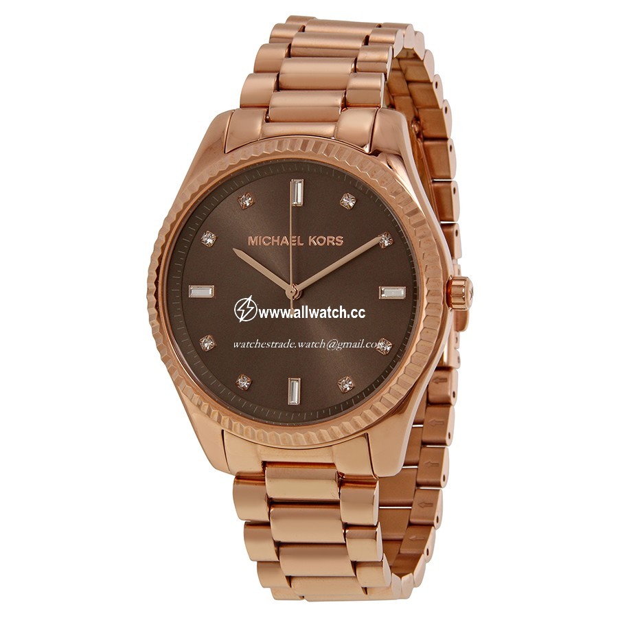 Michael Kors MK3227 Blake Ladies Quartz Rose Gold-tone Stainless Steel