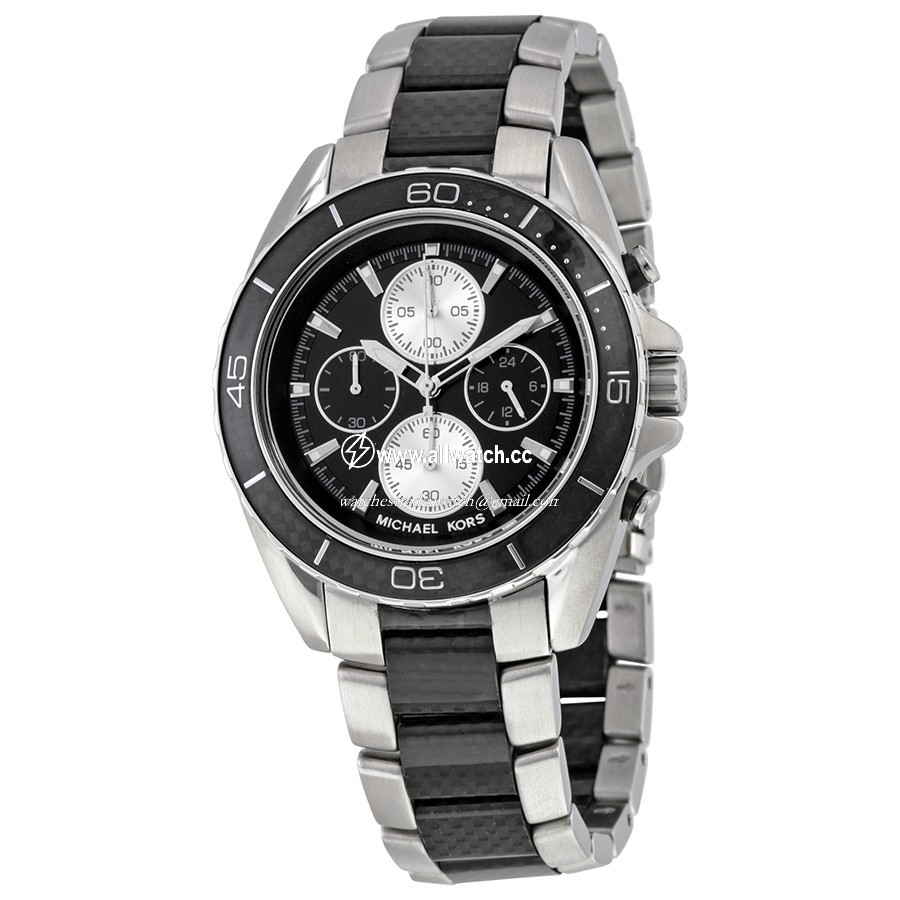 Michael Kors MK8454 JetMaster Mens Quartz Stainless Steel