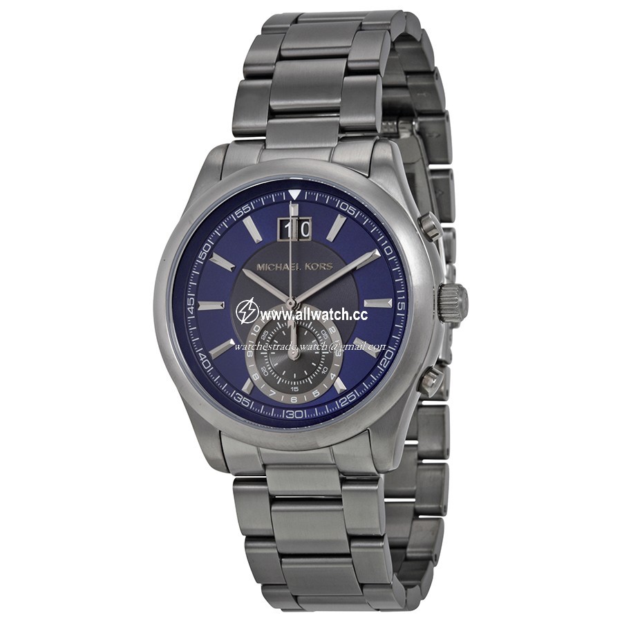 Michael Kors MK8418 Mens Quartz Gunmetal-tone Stainless Steel