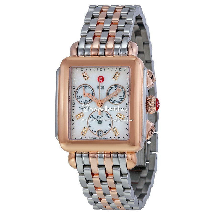Michele MWW06P000234 Ladies Quartz Stainless Steel and Rose Gold-plated