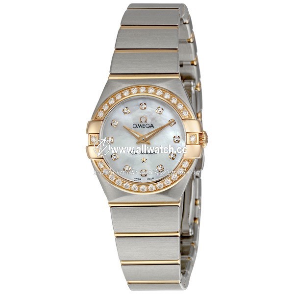 Omega 123.25.24.60.55.001 Constellation Ladies Quartz Stainless Steel