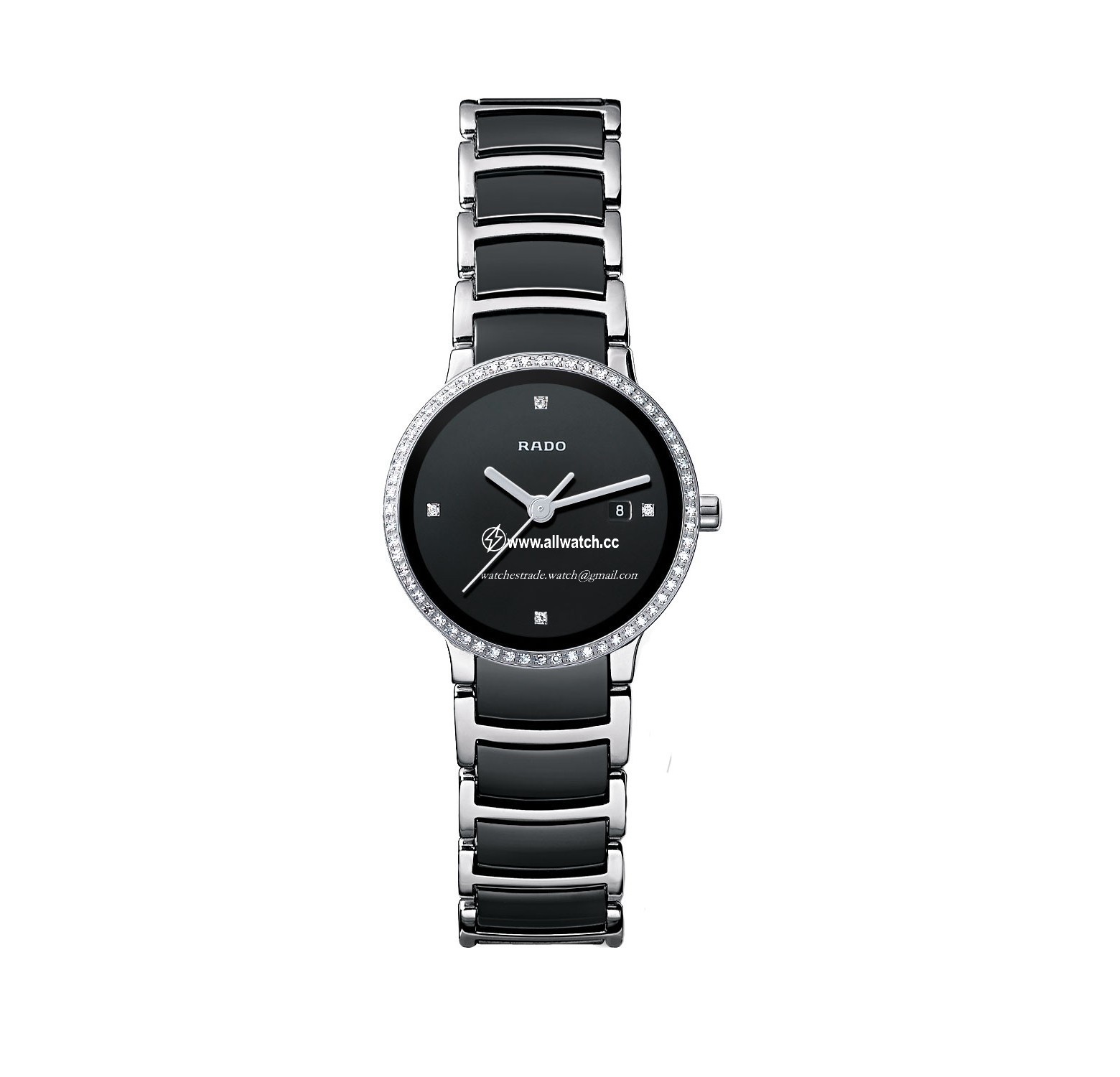 Rado R30933712 Centrix Ladies Quartz Stainless Steel